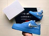 【uniisence】off white x Nike Air Force 1 “MCA” Blue 藍色超限量