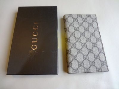 [熊熊之家]全新正品 Gucci 經典 長夾/皮夾  護照夾   PVC 防水材質 六卡一照 護照