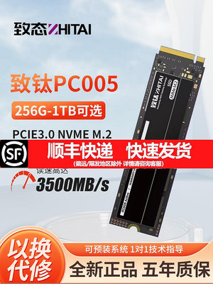 致態PC005長江存儲256G/512G/1T M.2固態硬盤ssd 致態1TB 2T NVME