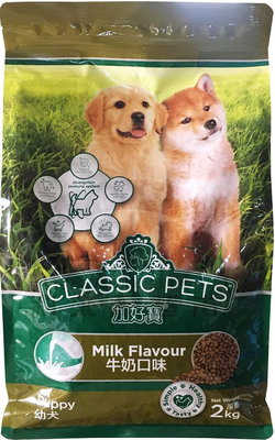 CP加好寶 幼犬乾糧 2kg（牛奶口味）｜狗食 狗糧 幼犬
