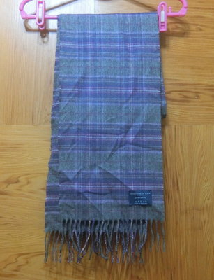 冬出清~Johnstons of Elgin 100% cashmere圍巾：a818clot