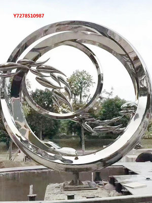 大型擺件定做大型不銹鋼雕塑園林設計藝術景觀超大擺件抽象魚雕塑制作廠家