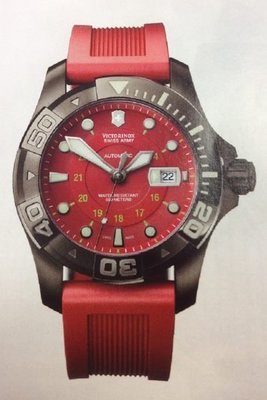 錶帶屋 進口5mm厚邊中央線條高品質矽膠錶帶 22mm  替代軍錶、潛水 Victorinox  沛納海 現貨