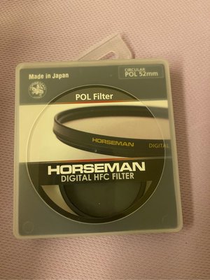 全新 日本 Horseman Digital HFC Filter 52mm 照相機鏡頭保護鏡