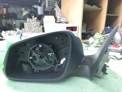 BMW 3' F30 F31後視鏡維修 折疊座 摺疊齒輪箱 鏡面控制器 修理