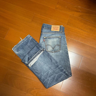 （Size 32/34) Levi’s 523淺色牛仔褲 (3M33-2)