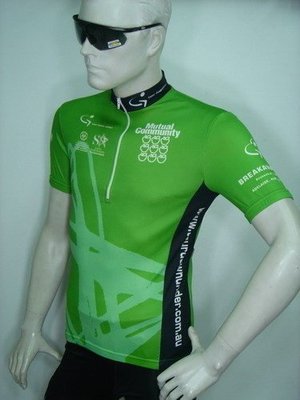 環法比賽車衣 稀有珍品  短袖車衣 澳大利亞 自行車服 車隊版環法大賽車衣(XL)