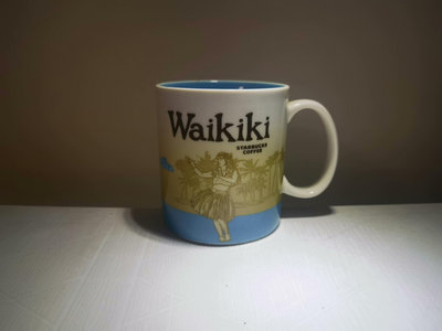 威基基 星巴克 典藏 icon 夏威夷 城市杯 馬克杯 咖啡