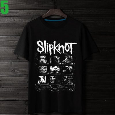Slipknot【滑結樂團】短袖Nu-Metal新金屬搖滾樂團T恤(男版.女版皆有) 新款上市購買多件多優惠!【賣場五】