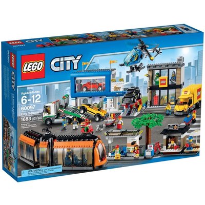 (全新未拆）樂高 lego LEGO 60097 城市廣場 城市 City Square (請問與答）現貨