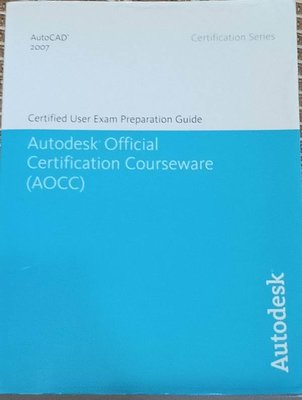 【書籍家】AutoCAD 2007 Autodesk Officail AOCC 歐特克 原廠教材 附教學光碟