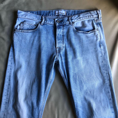 [品味人生2]保證正品 STONE ISLAND 淡藍色 牛仔褲  SIZE 34