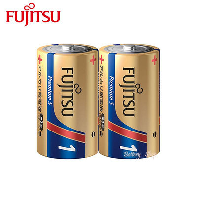 FUJITSU富士通 1號長效型鹼性電池 Premium S 日本製鹼性電池