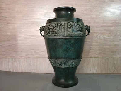 日本銅花瓶949