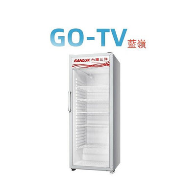 【GO-TV】SANLUX台灣三洋 400L 營業透明冷藏櫃 (SRM-410RA) 全區配送