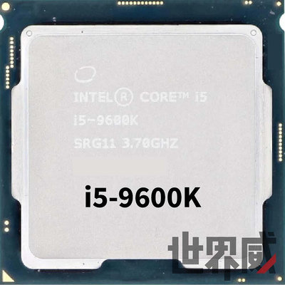 📍 INTEL i5-9600K 散裝 保固一年