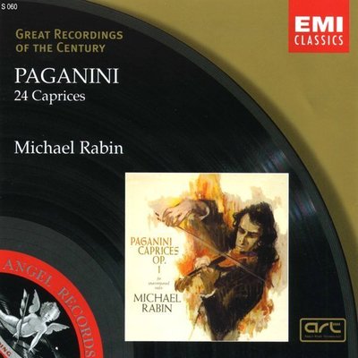 音樂居士新店#拉賓 帕格尼尼24首隨想曲 Michael Rabin - Paganini 24 Caprices#CD專輯