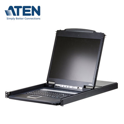 【預購】ATEN CL1316N 16埠PS/2-USB VGA單滑軌LCD KVM多電腦切換器