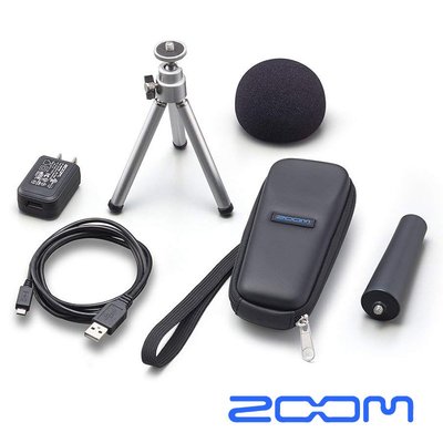 【公司貨】ZOOM H1 H1N 錄音筆 配件包 APH-1N (防風罩、變壓器、USB線、腳架、保護盒、手持握把)