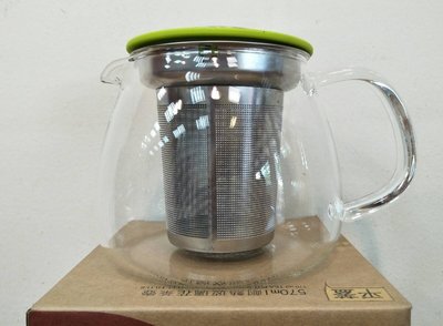 ~菓7漫5咖啡~SYG 台玻 MIT製造 平蓋 不銹鋼濾網 耐熱玻璃花茶壺 570ml 耐熱泡茶壺 BHG570 玻璃壺