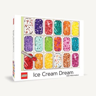 全新現貨 美國Chronicle Books - Lego Ice Cream Dream樂高冰淇淋拼圖 1000片