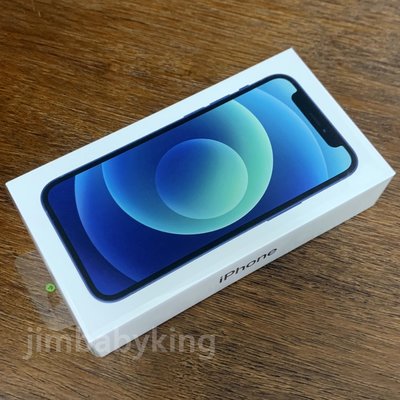 現貨 全新未拆 APPLE iPhone 12 mini 64G 藍色 5.4吋 5G 台灣公司貨 保固1年 高雄可面交