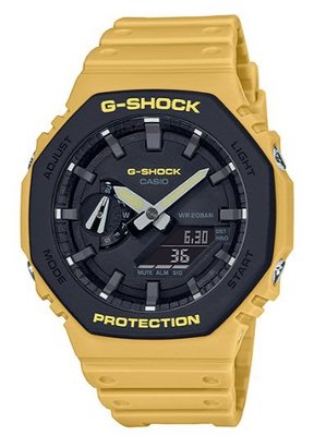 【CASIO G-SHOCK】(公司貨) GA-2110SU-9A 使用了雙層模製錶圈來進一步改進設計