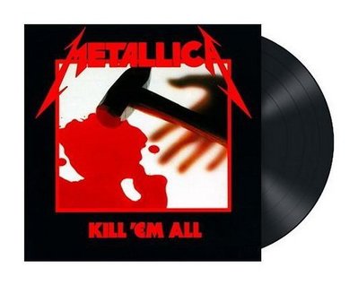 【黑膠唱片LP】殺無赦 Kill `Em All/金屬製品合唱團 Metallica---4788528