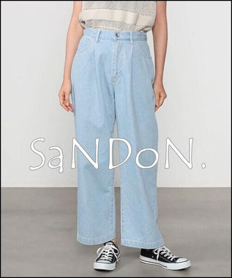 山東:【DANTON】 夏季新品 水洗牛仔設計鬆緊直筒牛仔丹寧褲 240507