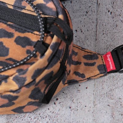 HYDRA】Supreme 49Th Waist Bag Logo 豹紋腰包側背包【SUP449