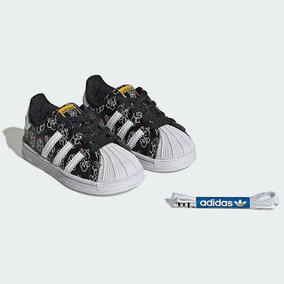 adidas JAMES JARVIS SUPERSTAR 運動休閒鞋 嬰幼童鞋 IG0222