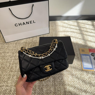 【二手包包】Chanel 24珍珠方胖子顏色圖 NO3339