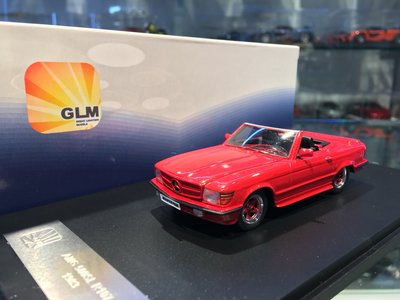 吉華科技＠GLM GLM206101 Mercedes-Benz AMG R107 Roadster 紅色 1/43
