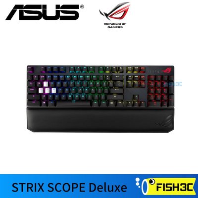 ASUS ROG STRIX SCOPE Deluxe 電競鍵盤 有線鍵盤 鍵盤