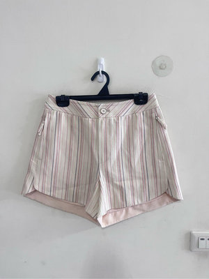 楹。服飾@mia mia 春夏新品-挺版線條質感造型短褲38