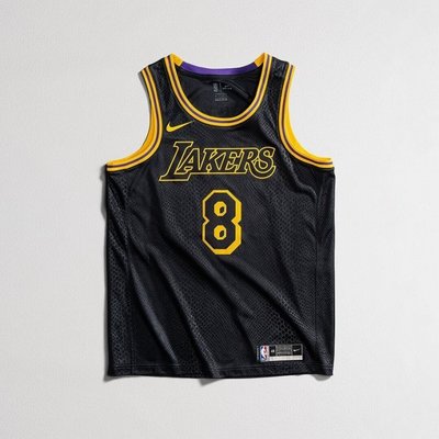 【BS】NIKE NBA LA Lakers Kobe 黑曼巴 湖人隊 DJ0471-010 城市版 球衣