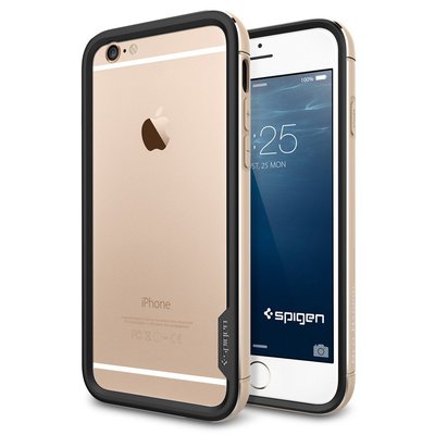 SGP SPIGEN iPhone 6 (4.7) Neo Hybrid EX Metal 金屬經典超薄邊框 香檳金