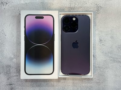 🌚 電信展示機 iPhone 14 Pro 128G 紫色 台灣公司貨 92% 2023/9/15