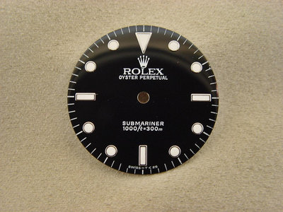 ROLEX 勞力士 14060 原裝黑色面盤 無翻寫 90年代老件 實物拍照