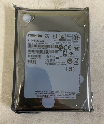 原裝Toshiba/東芝AL14SEB120N 1.2TB SAS 2.5寸 12Gb 伺服器硬碟