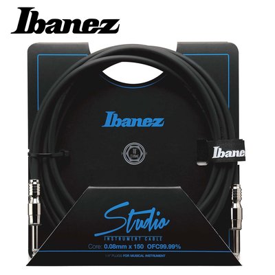 小叮噹的店-全新 IBANEZ HF10 10呎 吉他導線 雙直頭 公司貨