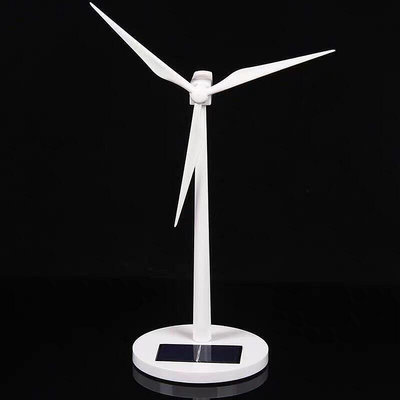 廠家出貨太陽能風車模型 風力發電機發現探究科技館擺件diy小實驗擺件