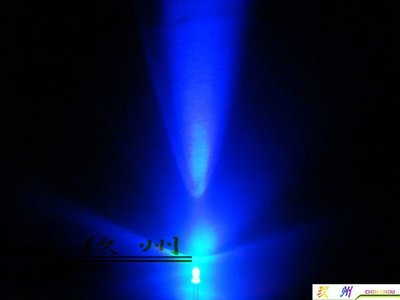 《 玖 州 》5mm UV 紫外線 LED、波長390nm~410nm，驗鈔燈,電路板曝光燈 ~1包50顆~