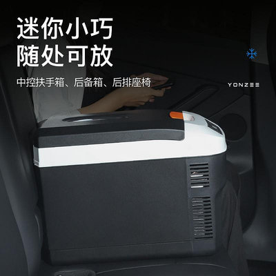 YZ適用于特斯拉Model3/Y專用車載冰箱車家兩用制冷汽車冷藏丫配件