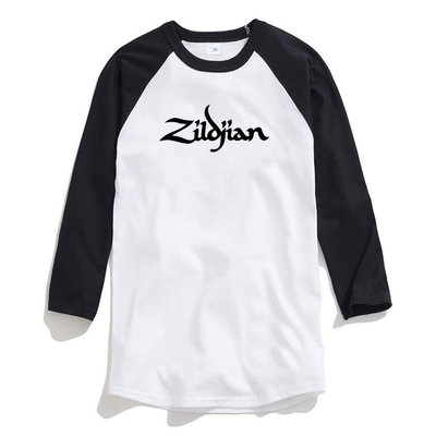 Zildjian Logo 七分袖T恤 2色金屬搖滾樂團 Rock