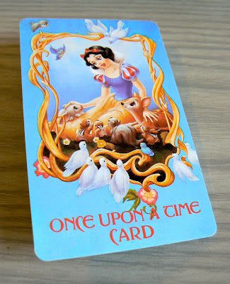 很久很久以前 once upon a time card snow white 白雪公主 早期收藏卡片