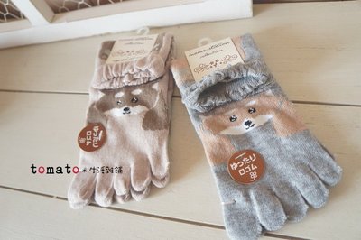 ˙ＴＯＭＡＴＯ生活雜鋪˙日本進口雜貨人氣柴犬 趴姿態健康襪 五指襪(現貨+預購)