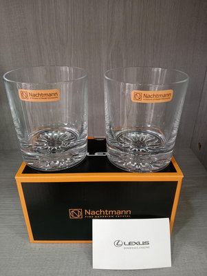 全新德國Nachtmann水晶玻璃威士忌杯組2入