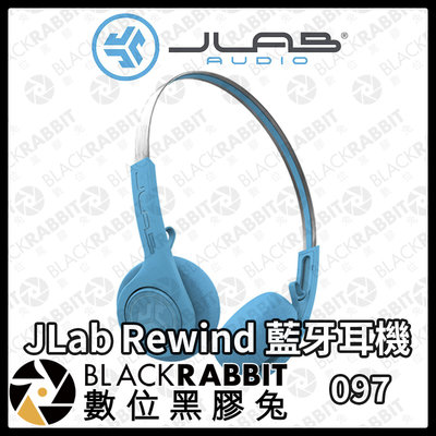 數位黑膠兔【 JLab Rewind 藍牙耳機 藍 】耳罩式 復古 藍芽耳機 頭戴 無線 Y2K