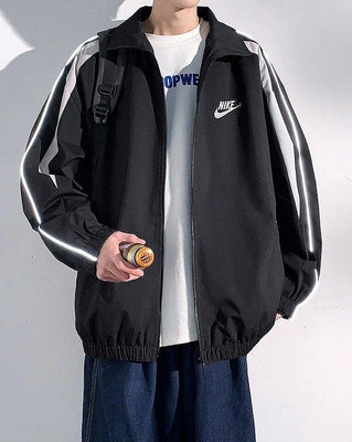 【智哥優選】福利特價?? Nike耐克春季夾克翻領外套情侶款系列防風防水透氣上衣外套